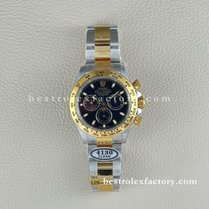 Rolex Daytona 116503-0004 Mostrador Preto Clean Factory V3 Super Clone