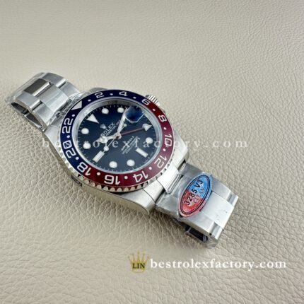 Rolex Meteorite Pepsi – Réplica Clean Factory com Mostrador de Meteorito Genuíno