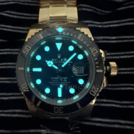 Clean Factory Submariner 126618LN | 41mm Full Gold Black Dial | Premium Replica Watch