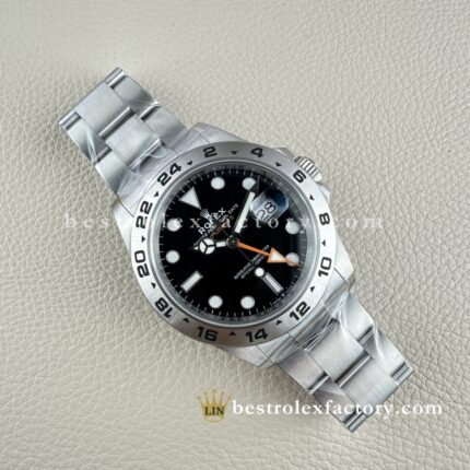 Rolex Explorer II 226570 Preto – Clean Factory Super Clone GMT 42mm