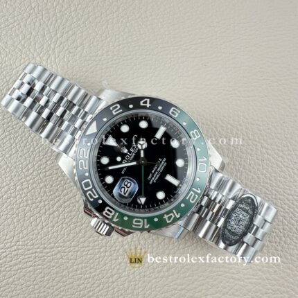 Clean Factory Rolex GMT-Master II 126720VTNR | Sprite Canhoto | Pulseira Jubilee