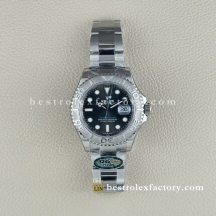 Rolex Yacht-Master 126622 Cinza Platinum – Réplica Clean Factory Super Clone