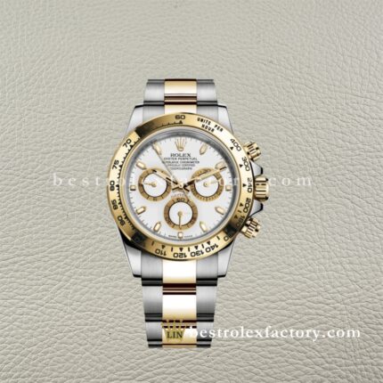 Rolex Daytona 116503-0001 Two Tone Panda Clean Factory V3 Super Clone