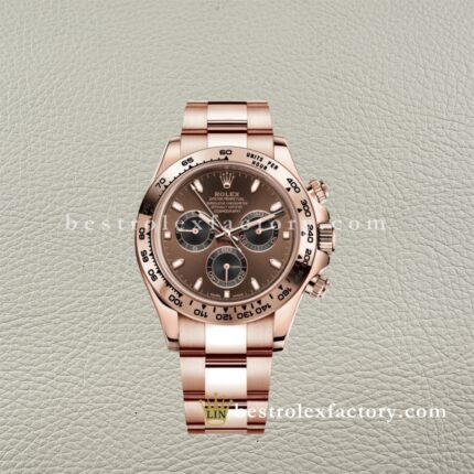 Rolex Daytona 116505-0013 Chocolate Preto – Clean Factory Super Clone V3