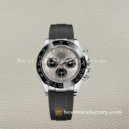 Rolex Daytona 116519LN-0027 Clean Factory Réplica Mostrador Cinza Super Clone