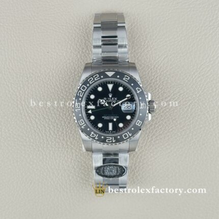 Clean Factory Rolex GMT-Master II “Bruce Wayne” | 126710GRNR | Pulseira Oyster