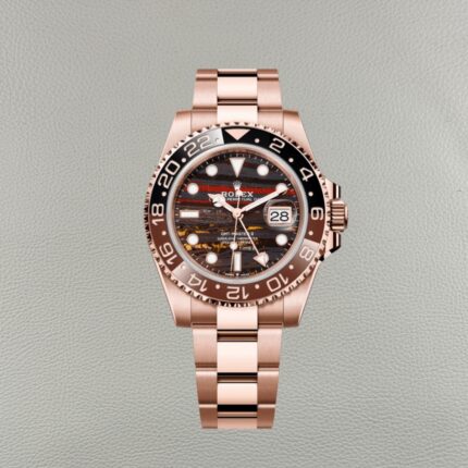 Clean Factory Rolex GMT-Master II 126715CHNR | Root Beer Ferro Tigre | Ouro Everose