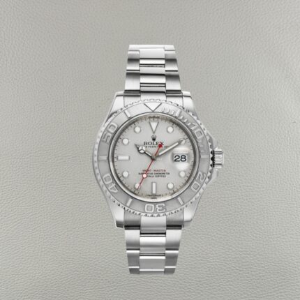 Clean Factory Rolex Yacht-Master 116622-0002 | Ponteiro Vermelho de Segundos Icônico Mostrador Branco | Rolex Ponteiro Vermelho | Clone 3135