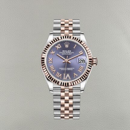 Rolex Lady Datejust 278271-0020 Aubergine com Diamantes | Clean Factory Super Clone